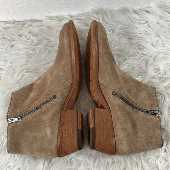 FRYE CARSON PIPING LEATHER BOOTIE SUEDE SIZE 11 - Picture 7 of 14